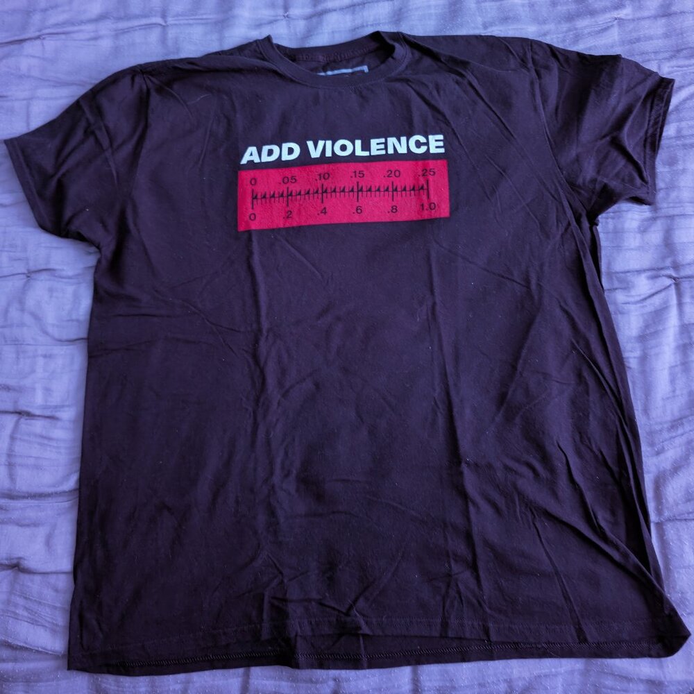 Nine Inch Nails (NIN) Add Violence – T-shirt – 2018 - Men’s XXL